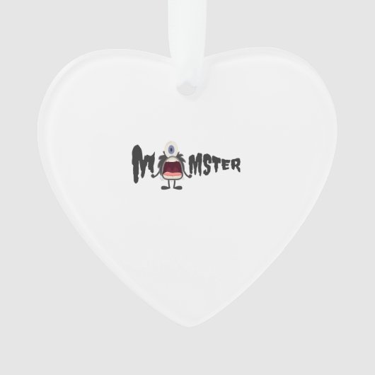 Moeder monster Halloween Ornament (voorkant)