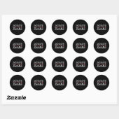 Moeder - Mooie Moeder Ronde Sticker (Vel)
