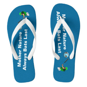 Moeder Natuur Altijd laatste vlekken Teenslippers