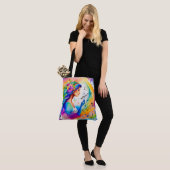 Moeder Natuur Canvas tas (Op model)