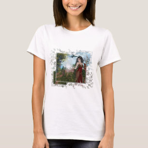 Moeder Natuur Fantasy Design T-shirt