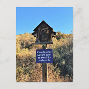 Moeder Natuur, Grouch Humor Briefkaart
