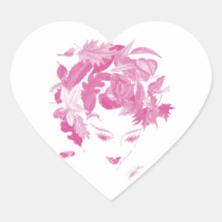 Moeder Natuur Hart Sticker