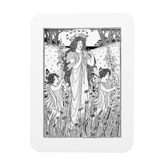 Moeder Natuur Summer Magneet (Verticaal)