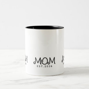 Moeder Nieuw Moeder Cadeau Tweekleurige Koffiemok