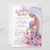  moeder om een uitnodiging tot het Baby shower van (Voorkant)