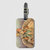  moeder ontbeert kinderen Jessie Willcox Smith Bagagelabel (Voorkant (verticaal))