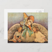  moeder ontbeert kinderen Jessie Willcox Smith Briefkaart (Voorkant / Achterkant)