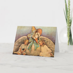  moeder ontbeert kinderen Jessie Willcox Smith Kaart