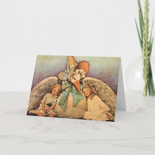  moeder ontbeert kinderen Jessie Willcox Smith Kaart (Voorkant)