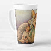 moeder ontbeert kinderen Jessie Willcox Smith Latte Mok (Linkerhoek)