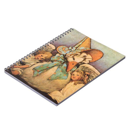 moeder ontbeert kinderen Jessie Willcox Smith Notitieboek (Linkerzijde)