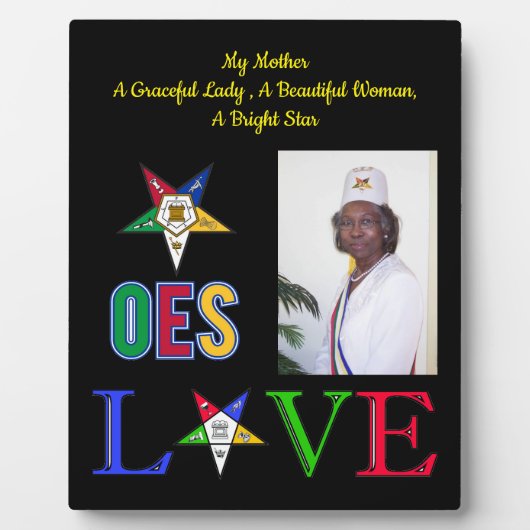 Moeder-oostelijke Star-foto Fotoplaat (Voorkant)