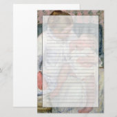 Moeder op het punt om haar Slapy Kind te wassen, 1 Briefpapier (Voorkant / Achterkant)