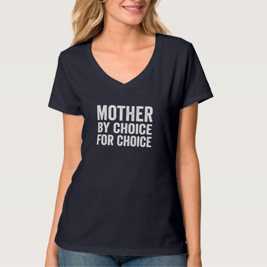Moeder op keuze Pro - Keuze Feminist Ri T-shirt (Voorkant)