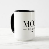 Moeder Opgericht 2026 Mok (Voorkant links)