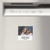 Moeder Opgericht Foto Moederdag Cadeau Magneet (Insitu (Vaatwasser))