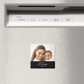 Moeder Opgericht Foto Moederdag Magneet (Insitu (Vaatwasser))