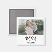 Moeder opgericht, geschenkmagneet  magneet (Voorkant / Achterkant)