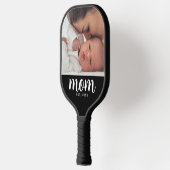 Moeder Opgericht Leuk Script Foto Pickleball Paddle (Links)