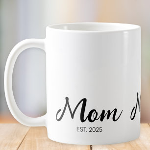 Moeder Opgericht Nieuw Moeder Cadeau Koffiemok