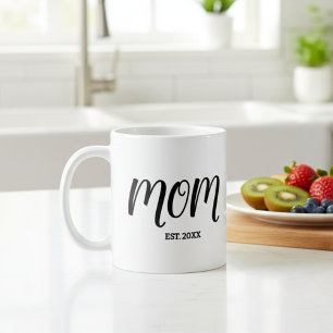 Moeder Opgericht Nieuw Moeder Cadeau Koffiemok