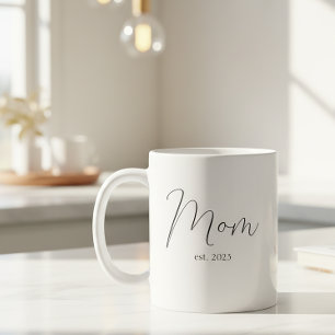 Moeder Opgericht Nieuw Moeder Cadeau Koffiemok