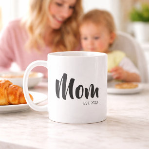 Moeder Opgericht Nieuw Moeder Cadeau Koffiemok