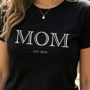Moeder Opgericht Nieuw Moeder Cadeau T-shirt