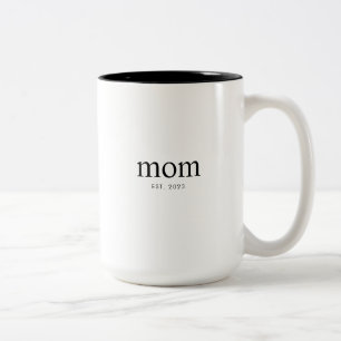Moeder Opgericht Nieuw Moeder Cadeau Tweekleurige Koffiemok