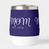 Moeder Opgericht Nieuw Moeder Cadeau Witte Script (Voorkant)