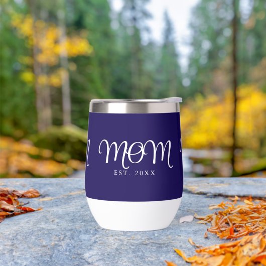 Moeder Opgericht Nieuw Moeder Cadeau Witte Script (Buiten)