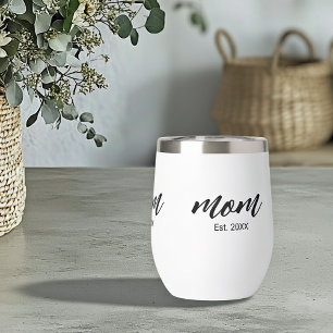 Moeder Opgericht Nieuw Moeder Script Cadeau