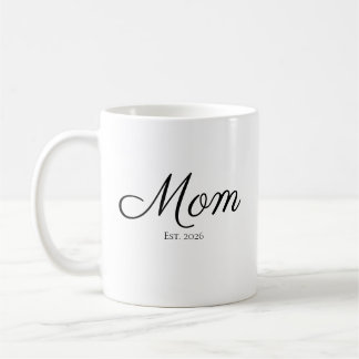 Moeder Opgericht Nieuwe Moeder Cadeau Koffiemok