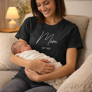 Moeder Opgericht Nieuwe Moeder Cadeau T-Shirt