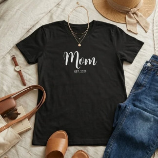 Moeder Opgericht Nieuwe Moeder Cadeau T-Shirt