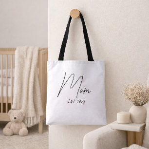 Moeder Opgericht Nieuwe Moeder Cadeau Tote Tas