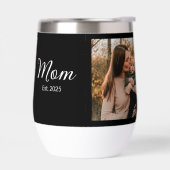 Moeder Opgericht Script Zwarte Foto (Links)