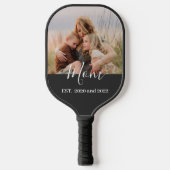 Moeder Opgerichte Pret Script Foto Pickleball Paddle (Voorkant)