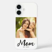 Moeder Opgerichte Script Foto  Case-Mate iPhone Case (Achterkant)