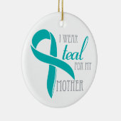 Moeder - Ovariumkanker Keramisch Ornament (Rechts)