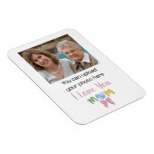 Moeder Patchwork Moederdag Cadeau Aangepaste Foto Magneet (Rechterzijde)