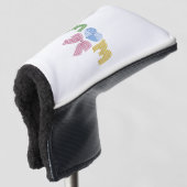 Moeder Patchwork Moederdag Geschenk Op Maat Golfheadcover (3/4 voorkant)