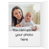 Moeder Patchwork Moederdag Verjaardagskaart (Binnen (Links))