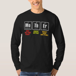 Moeder Periodieke Tafel Gelukkige Moederdag Beste  T-shirt