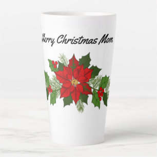Moeder Poinsettias Latte Mok