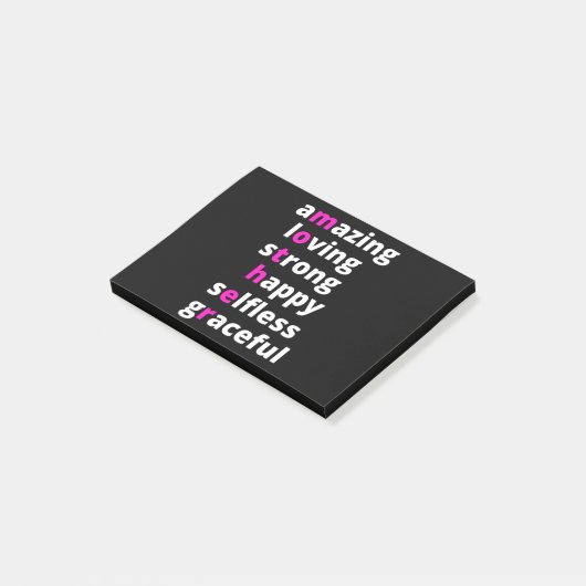Moeder Post-it® Notes (Schuin)