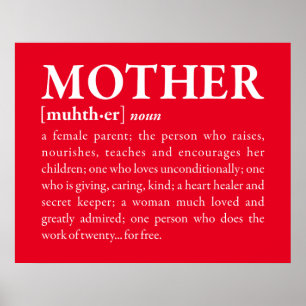 Moeder Poster