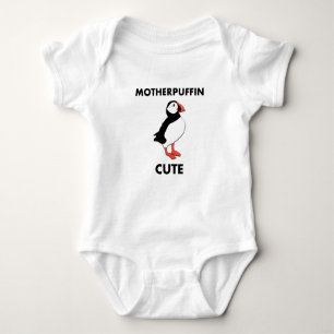 Moeder Puffin Cute Baby Oner Romper