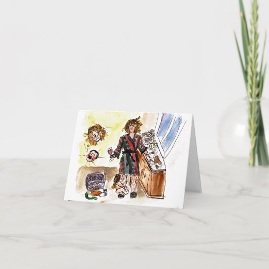 Moeder quarantaine Kaart | Aanmoediging Kaart COVI (Voorkant)